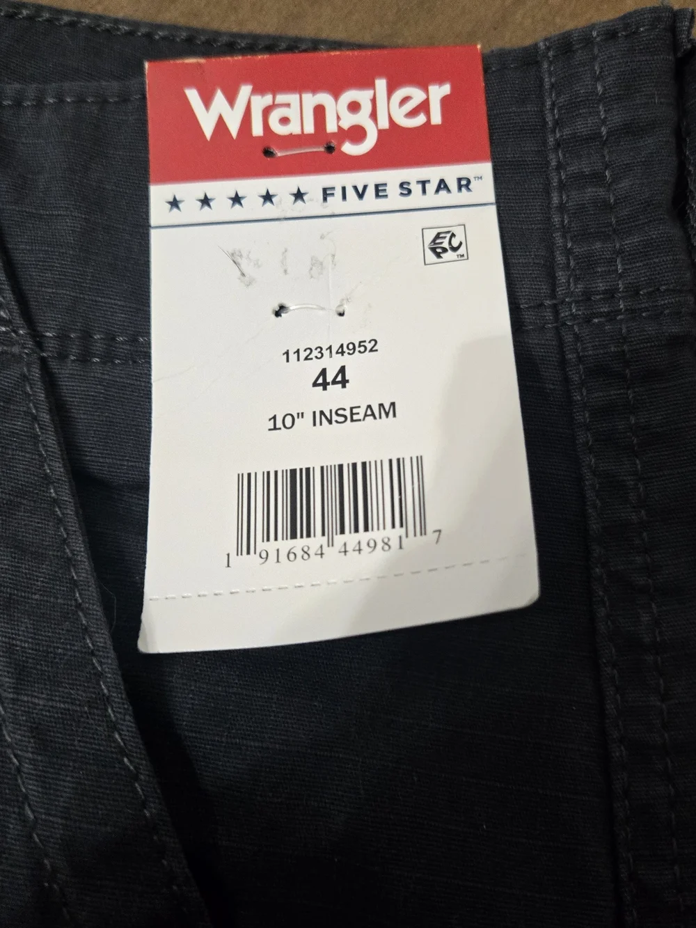 Wrangler Men's Cargo Shorts in Charcoal